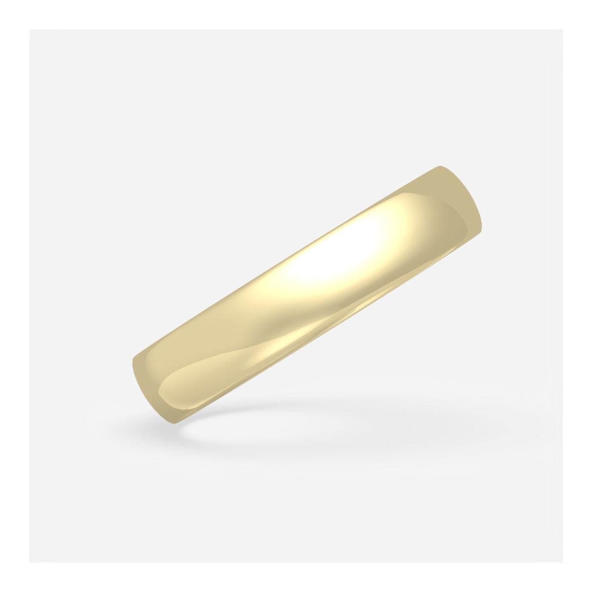 High Polished Classic Wedding Band
