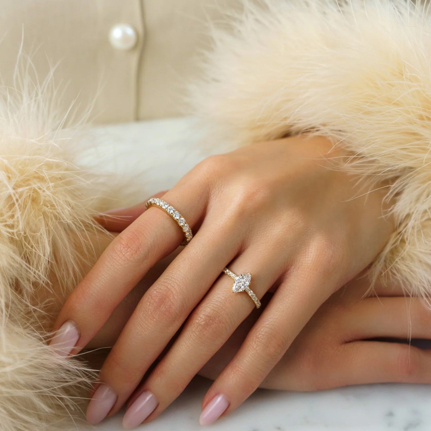 Marquise Cut Ring