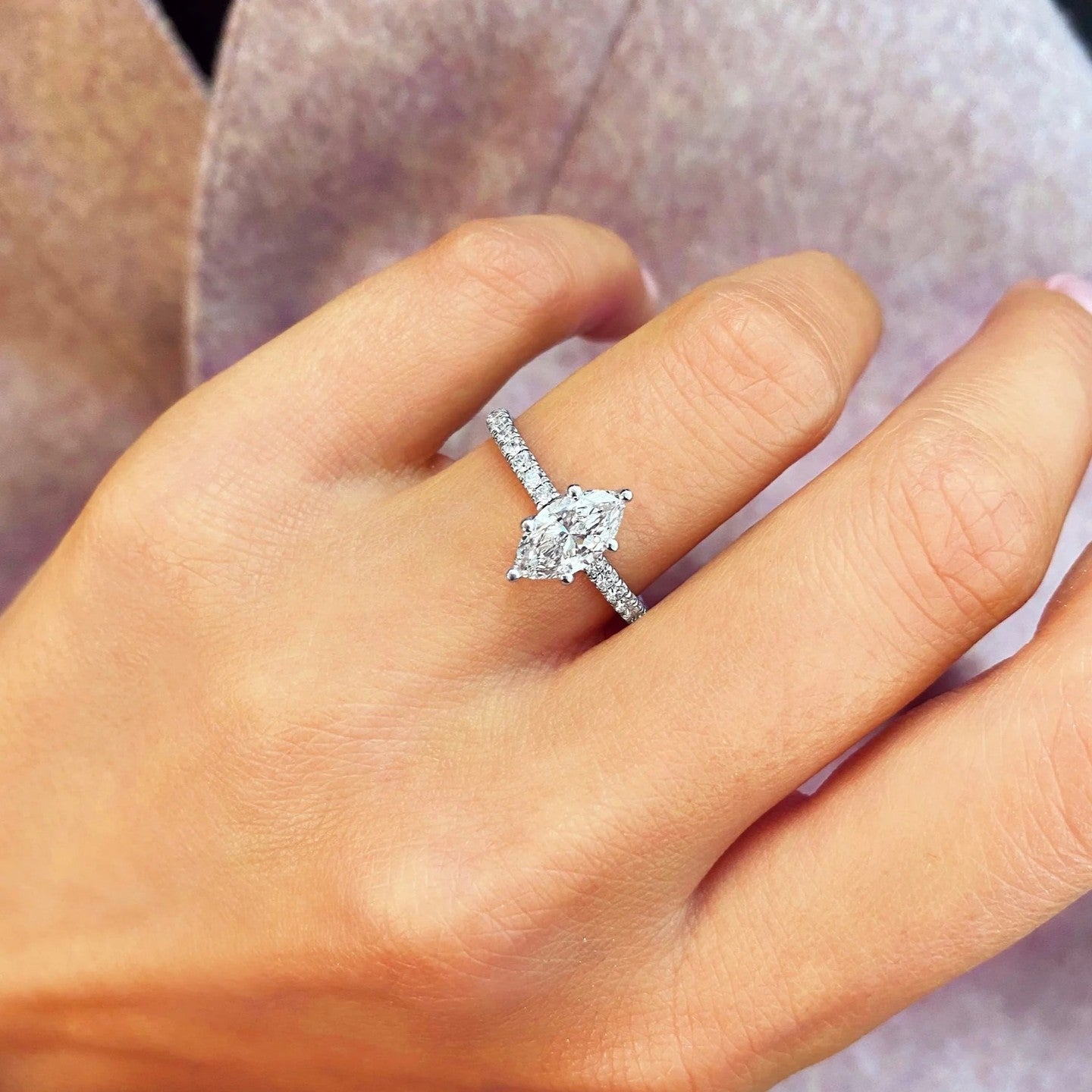 Marquise Cut Ring