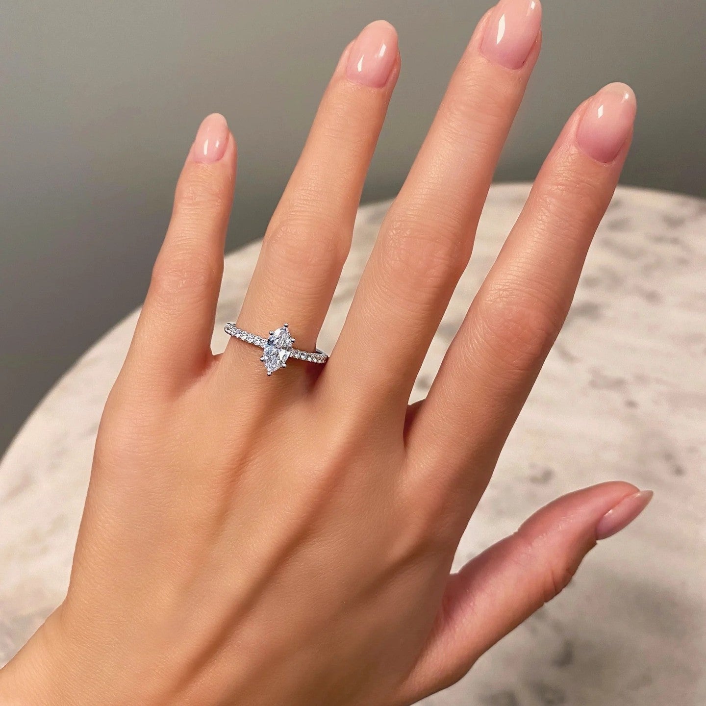 Marquise Cut Ring