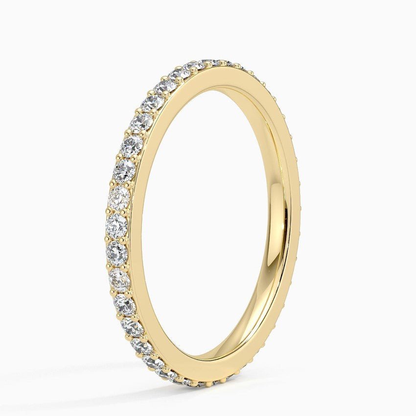 (.7 CT T.W.) Round Cut Shared Prong Eternity Diamond Ring - Reflections Jewelers