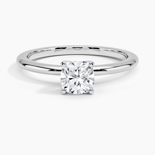 Round Solitaire Band