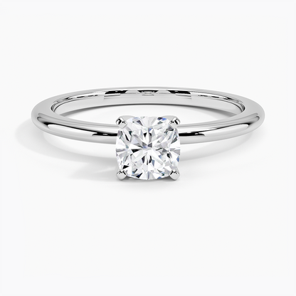 Round Solitaire Band