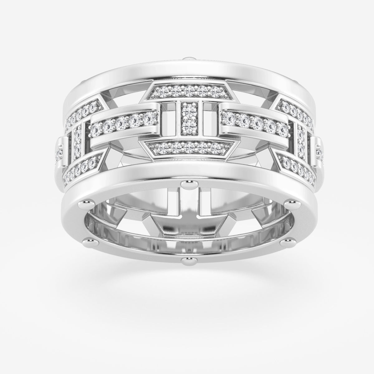 Round Mariner Wedding Band