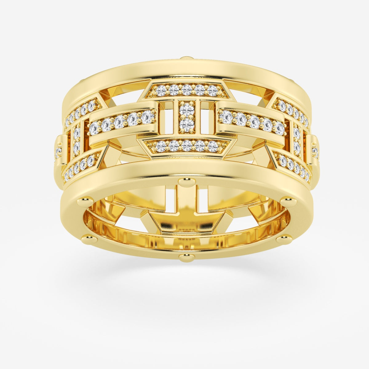 Round Mariner Wedding Band