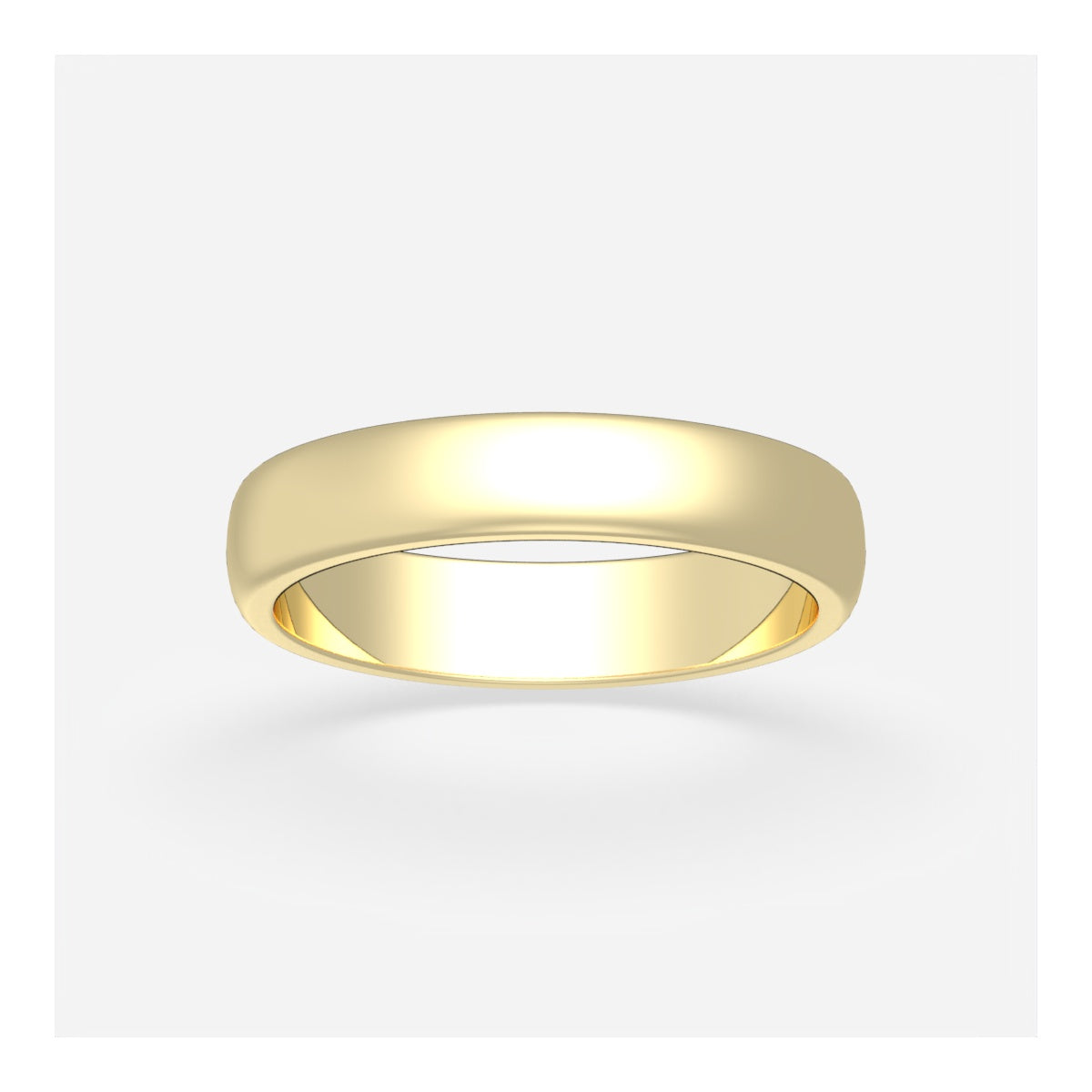 Dome Wedding Band