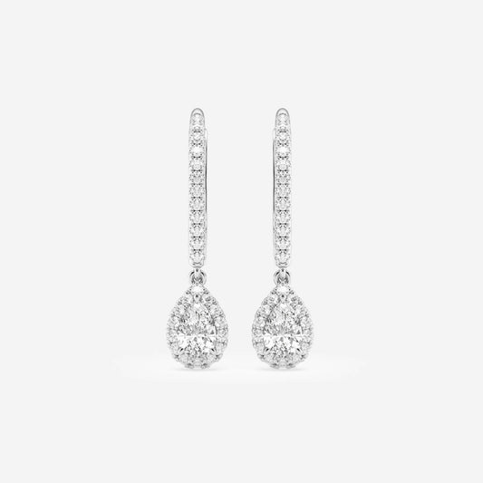 Diamond Drop Earrings