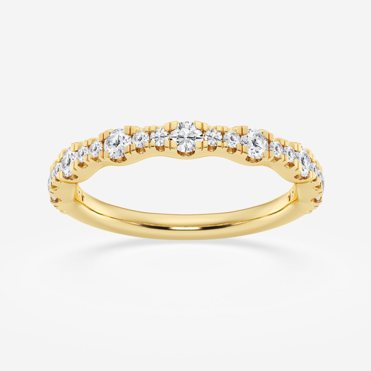 Wave Band Ring