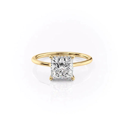 Solitaire Band Ring