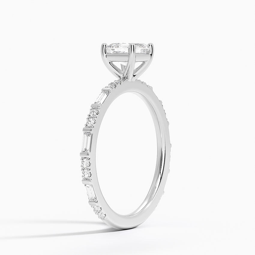 Moissanite Diamond Ring