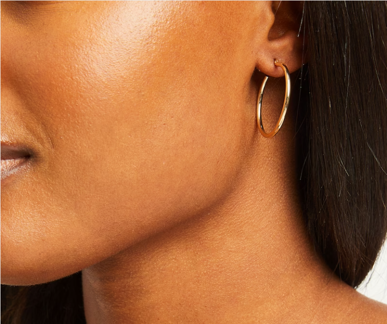 Hoops Earrings (30mm) – view 2
