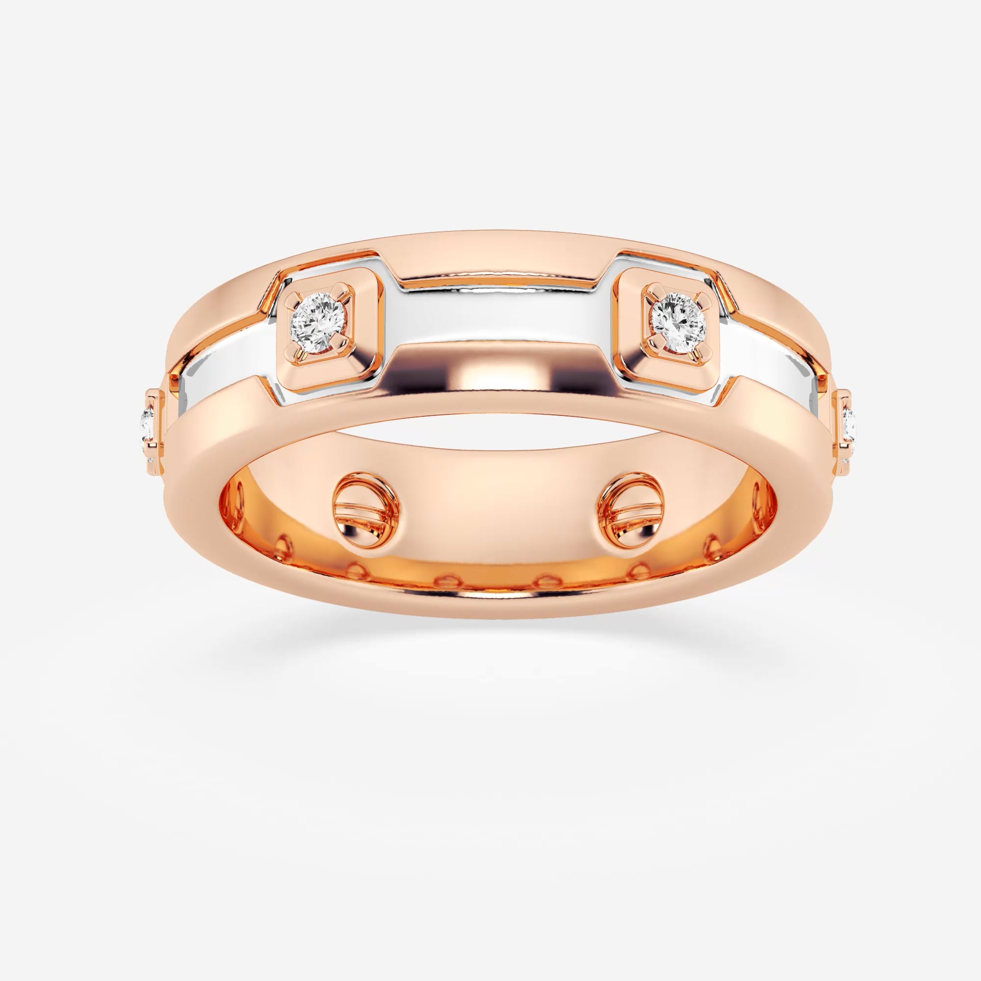 Round Wedding Band – view 7
