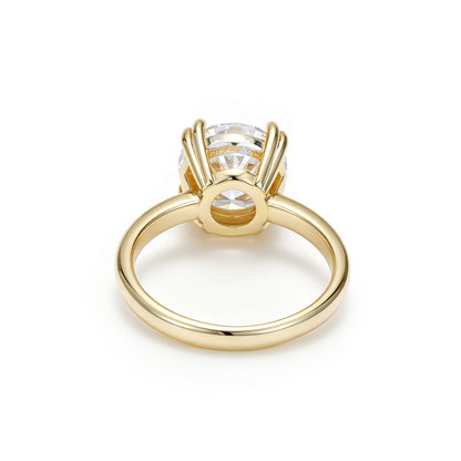 3.00 Carat Round Brilliant Solitaire Double Prong Ring