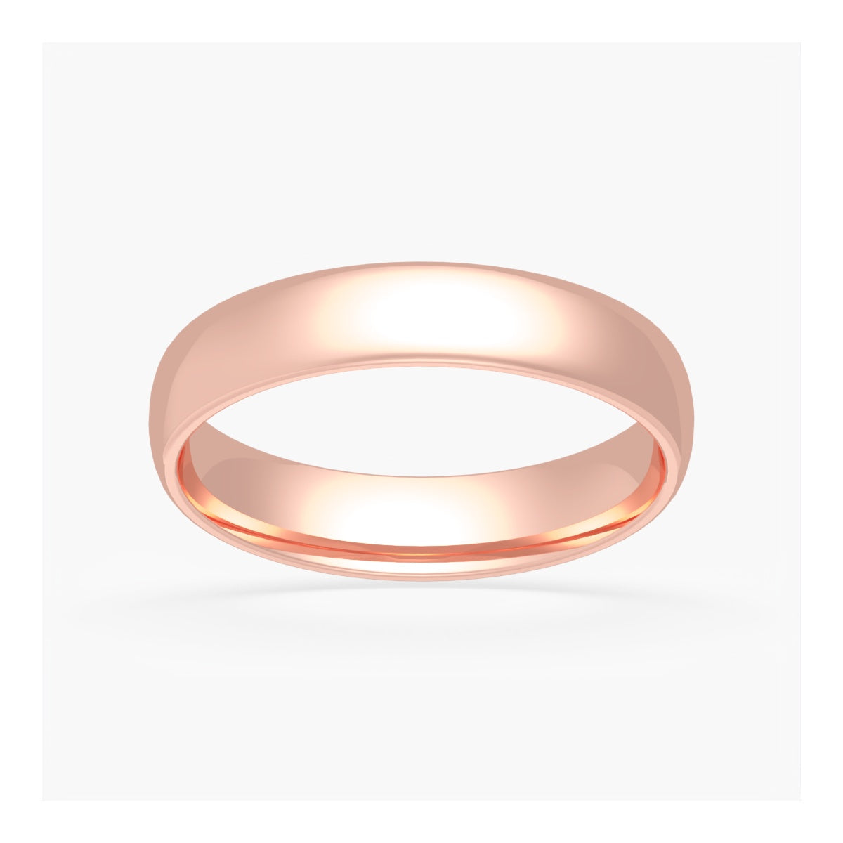 High Polished Classic Wedding Band – view 3