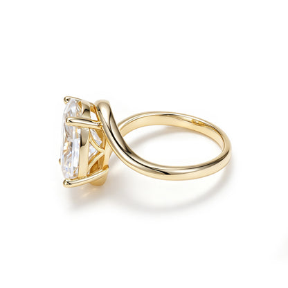 4.5 Carat Luxury Oval Cut Statement Ring