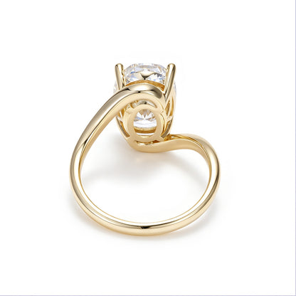 4.5 Carat Luxury Oval Cut Statement Ring
