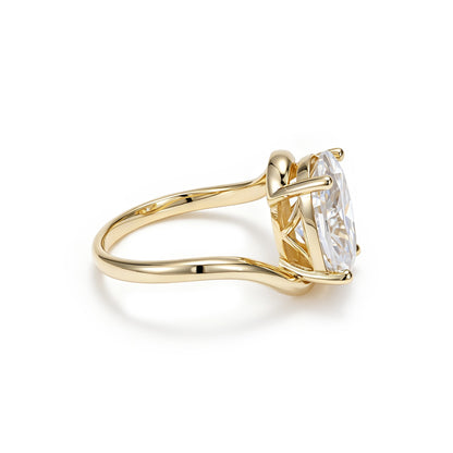 4.5 Carat Luxury Oval Cut Statement Ring