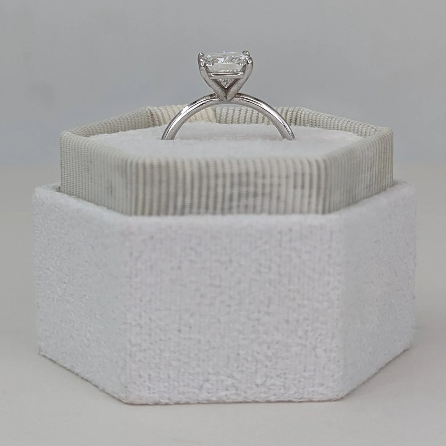 2.0 Carat Princess Cut Lab Diamond Ring – view 9