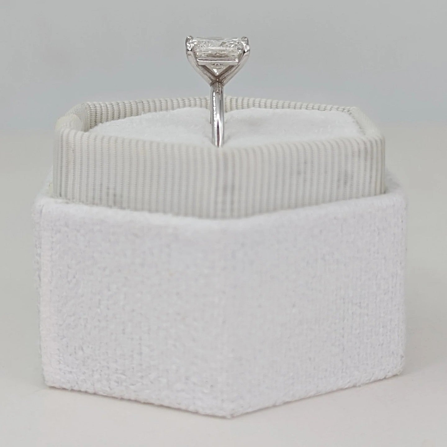 2.0 Carat Princess Cut Lab Diamond Ring – view 7