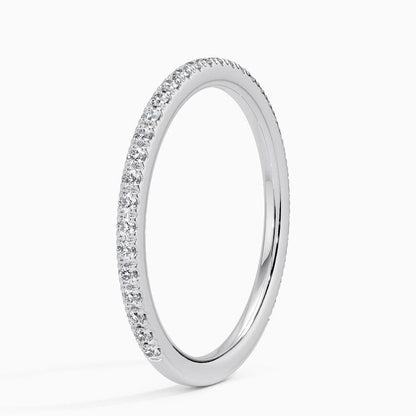 (.7 CT. T.W.) Round Cut Partial Infinity Band - Reflections Jewelers