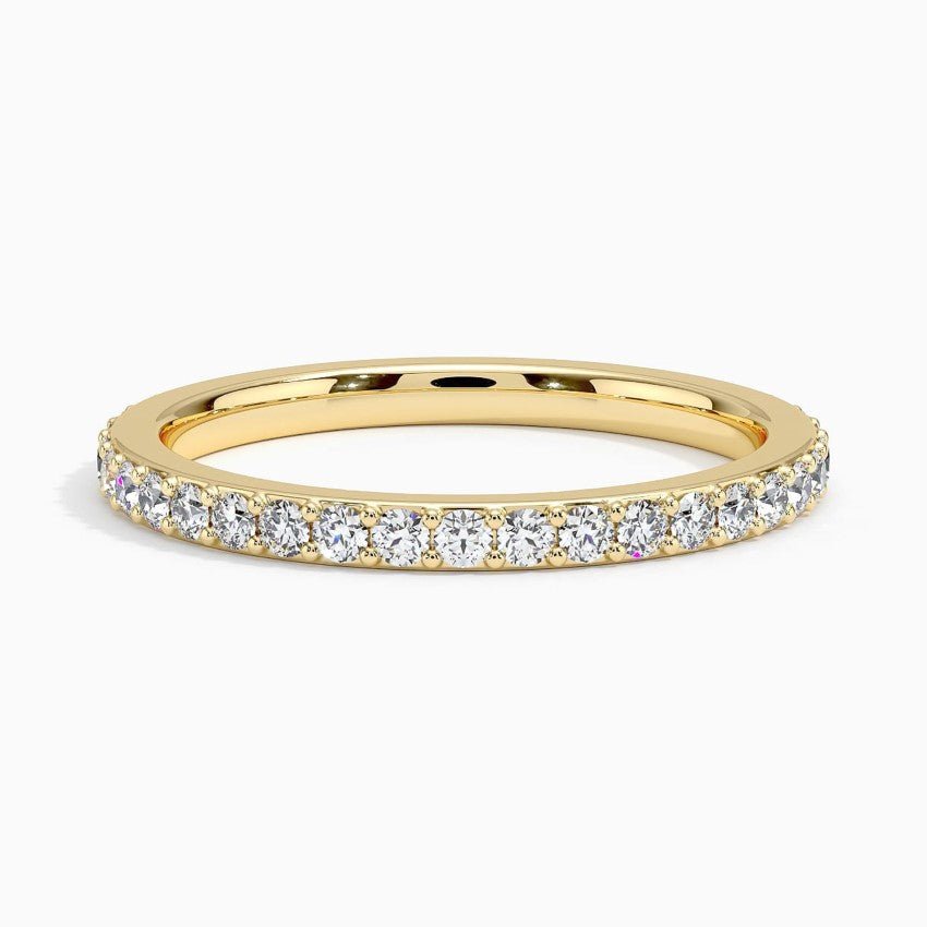 (.7 CT T.W.) Round Cut Shared Prong Eternity Diamond Ring - Reflections Jewelers