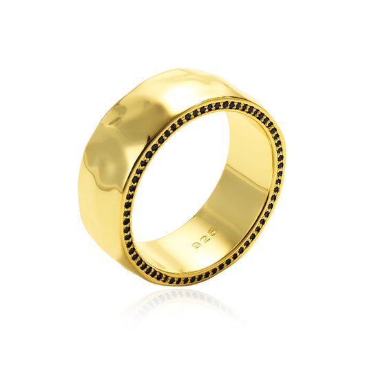 Unique Black Diamond Men’s Ring