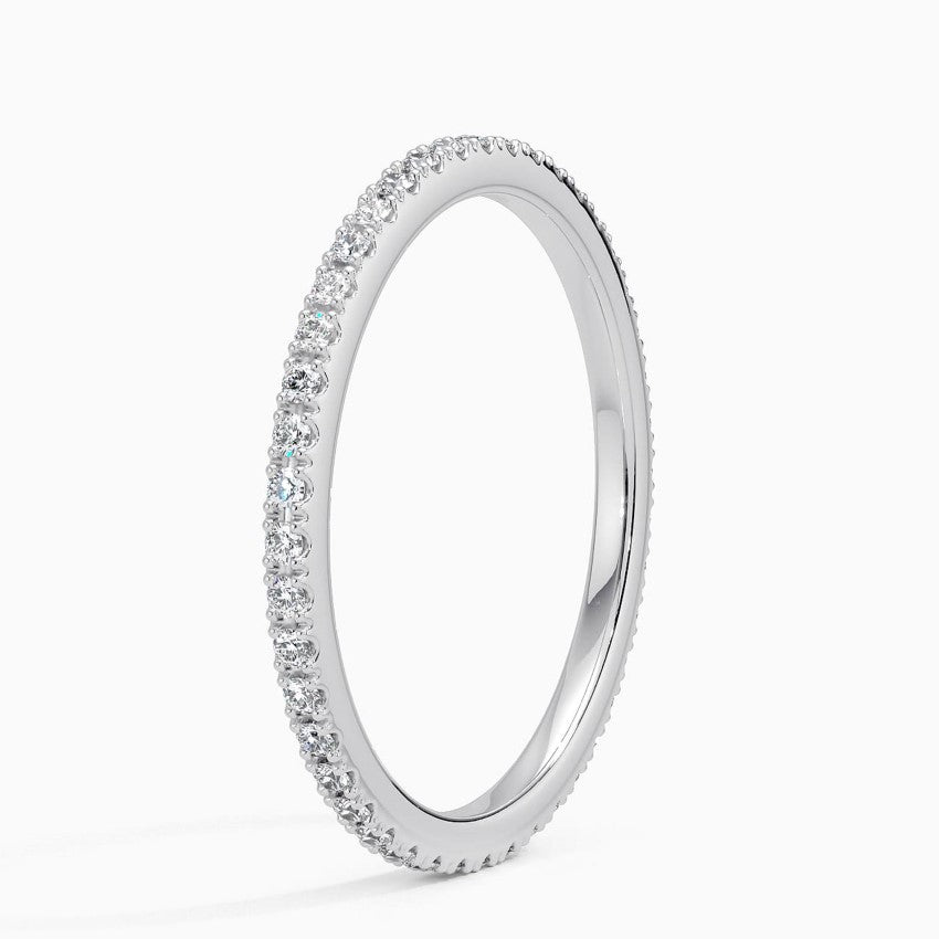 (.8 CT T.W.) Round Cut Infinity Pave Band - Reflections Jewelers