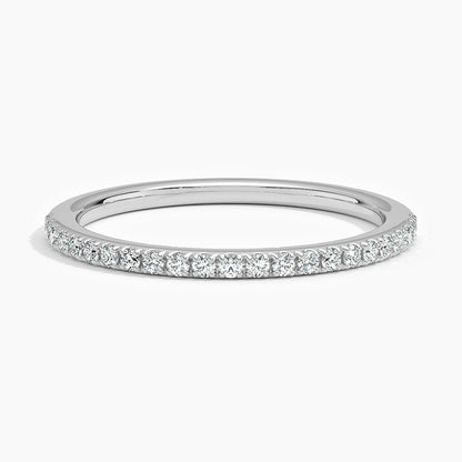 (.8 CT T.W.) Round Cut Infinity Pave Band - Reflections Jewelers