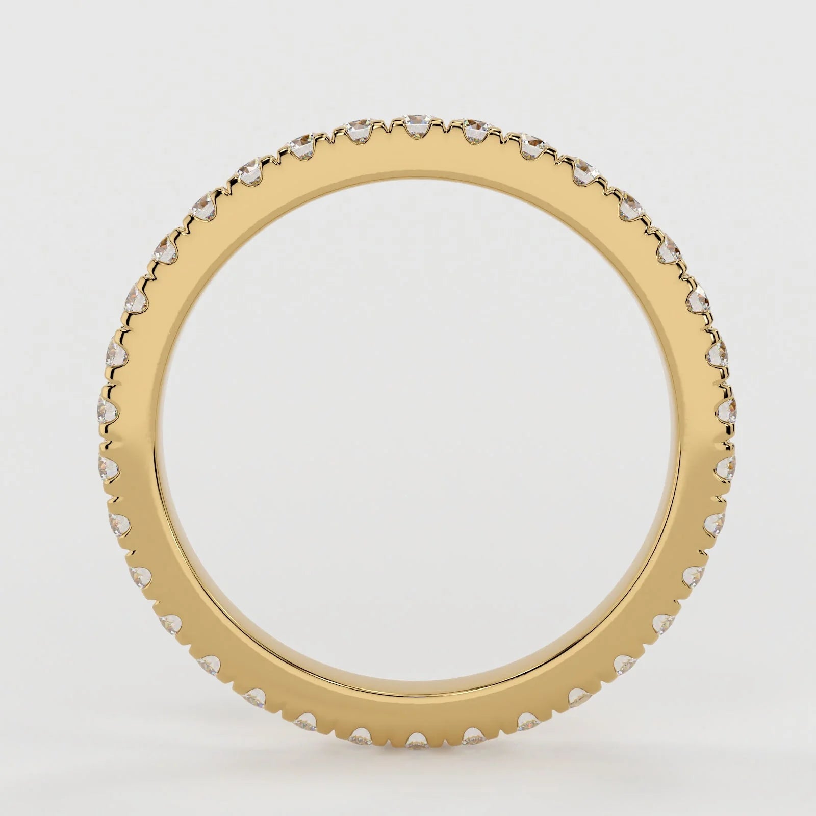 (.8 CT T.W.) Round Cut - U-Prong Pavé - Reflections Jewelers