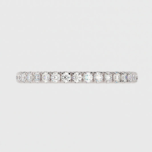 (.8 CT T.W.) Round Cut - U-Prong Pavé - Reflections Jewelers