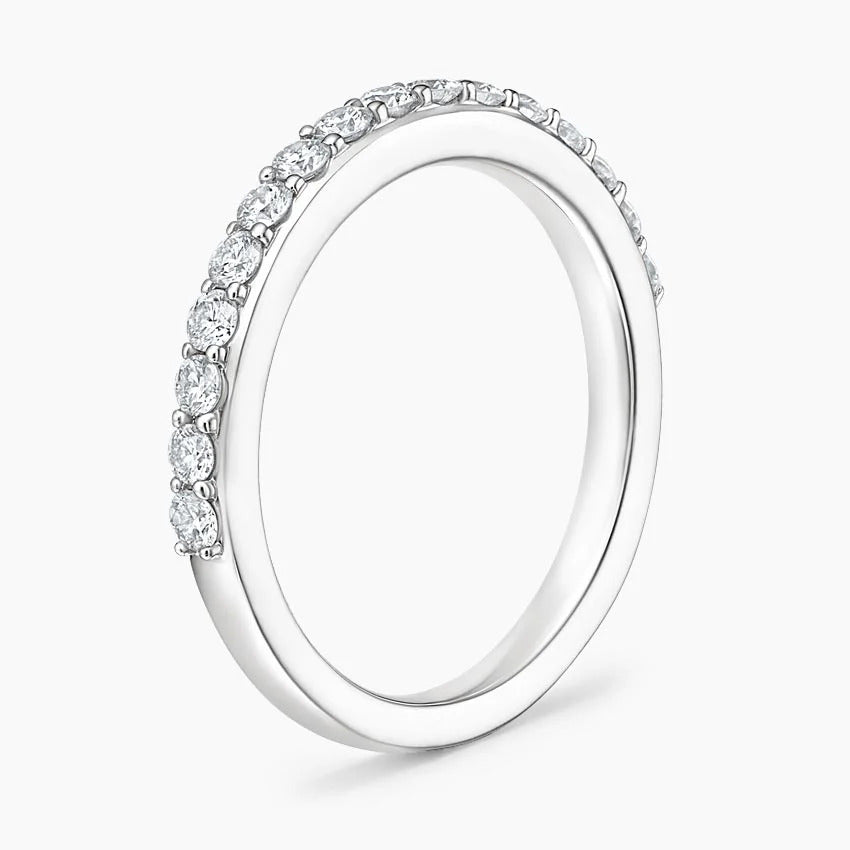 (.8 CT TW) Shared Prong Band - Reflections Jewelers
