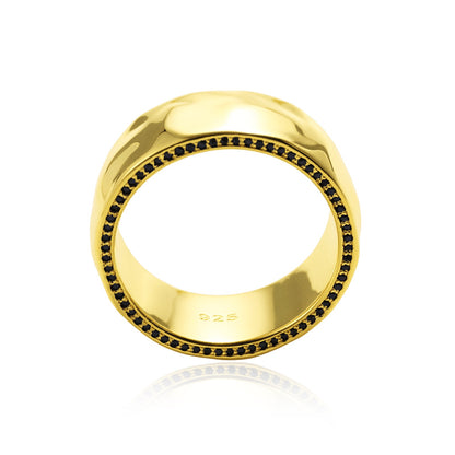 Unique Black Diamond Men’s Ring
