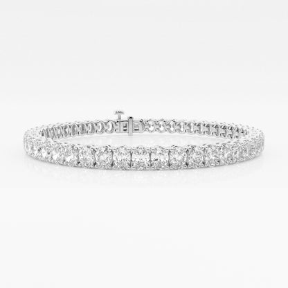 Oval Moissanite Tennis Bracelet