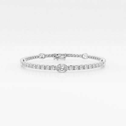 Oval Moissanite Fashion Bracelet