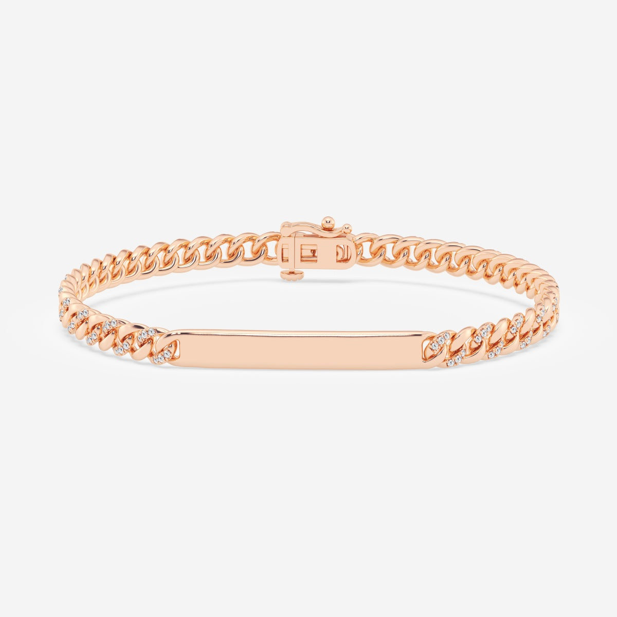 Classic Bar Cuban Bracelet – view 3