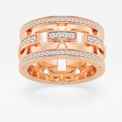 Round  Modern Mariner Eternity Band - 12.1mm Width