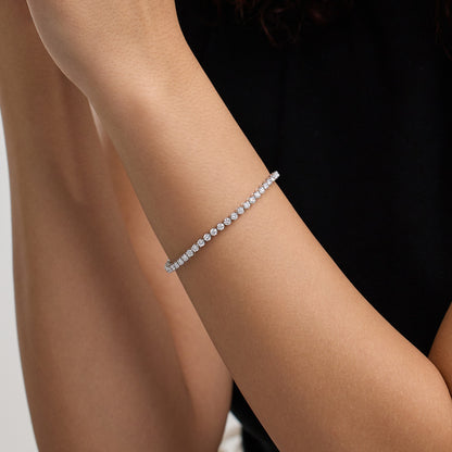 Moissanite Tennis arm band