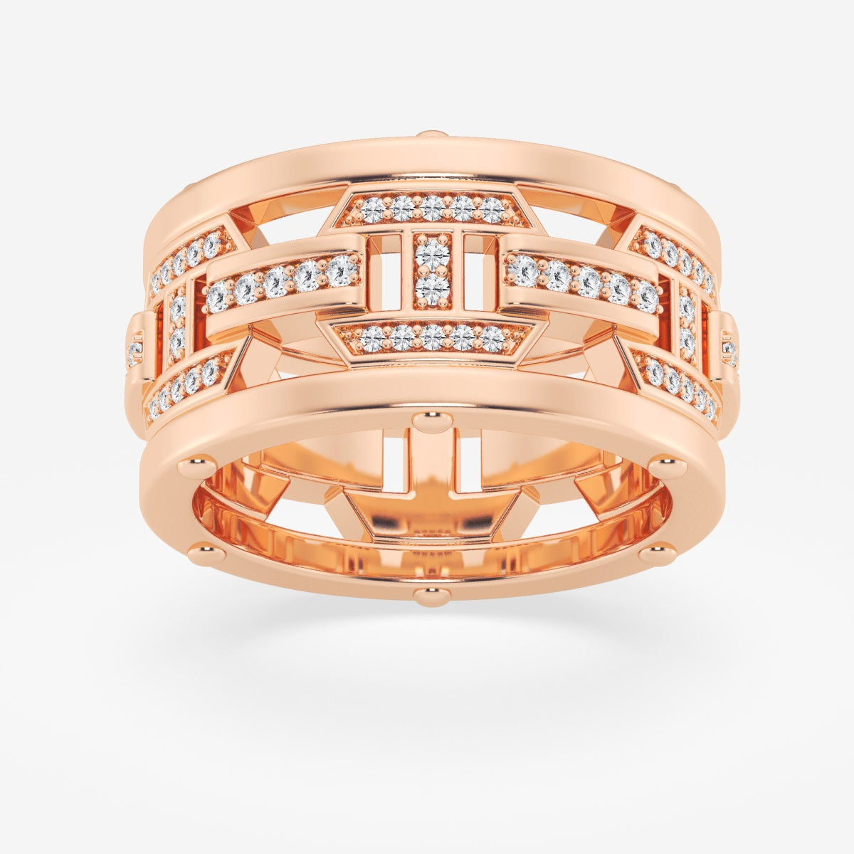 Round Mariner Wedding Band – view 3
