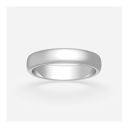 Dome Wedding Band