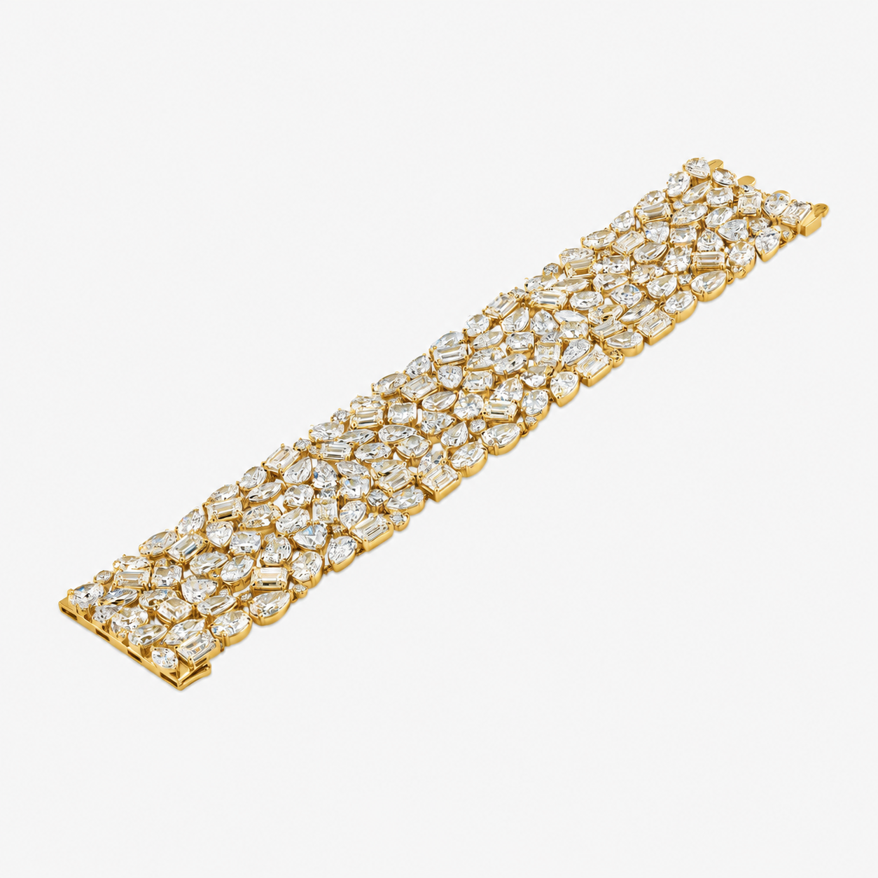 Stunning Fashion Bracelet in yellow gold