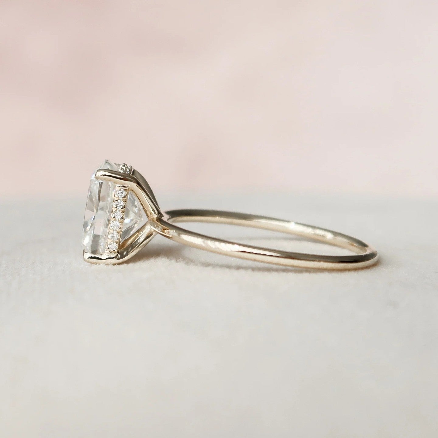 3.5 Carat Cushion Cut Ring – view 2