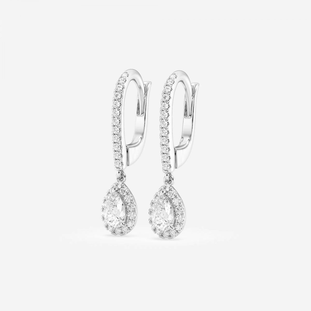 Diamond Drop Earrings