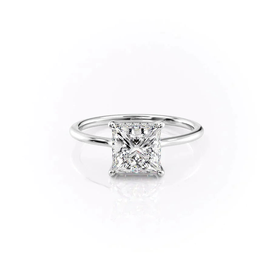 Solitaire Band Ring