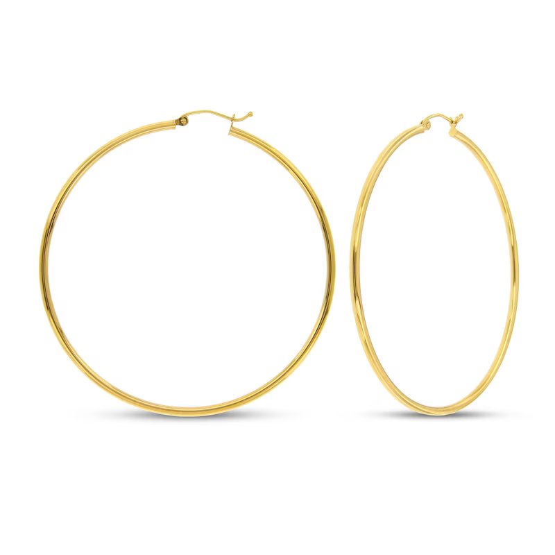Hoop Earrings (60mm)
